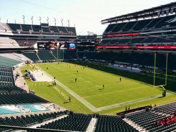 Lincoln Financial Field, section: NE Terrace 2, row: 2, seat: 21