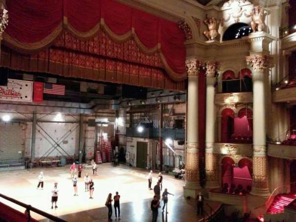 Academy of Music, section: balcony h, row: bb, seat: 7