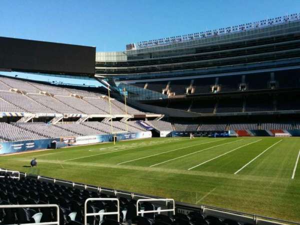Soldier Field, section: 140, row: 10, seat: 8