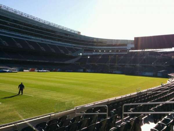 Soldier Field, section: 144, row: 8, seat: 8
