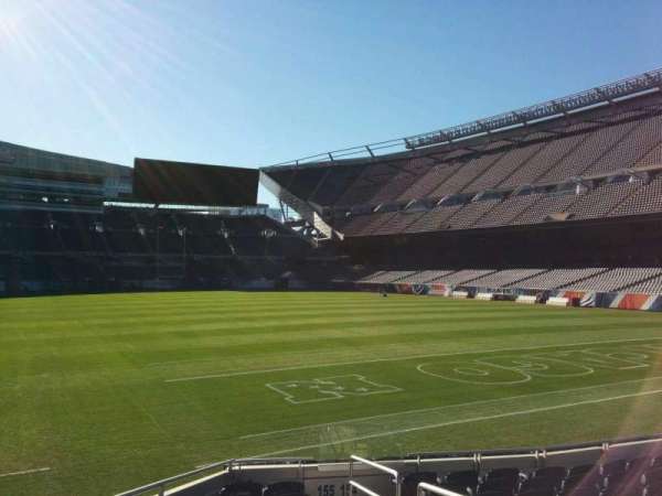 Soldier Field, section: 155, row: 10, seat: 18