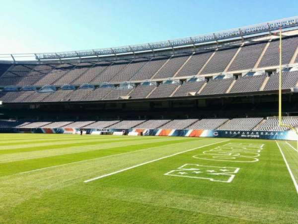 Soldier Field, section: 103, row: sidelime, seat: 6