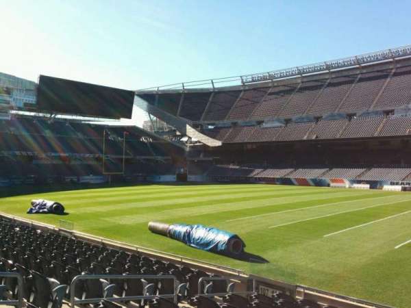 Soldier Field, section: 106, row: 10, seat: 8
