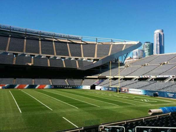 Soldier Field, section: 107, row: 10, seat: 8