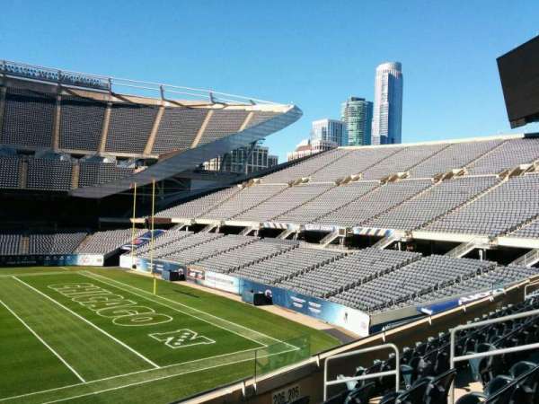 Soldier Field, section: 206, row: 6, seat: 9