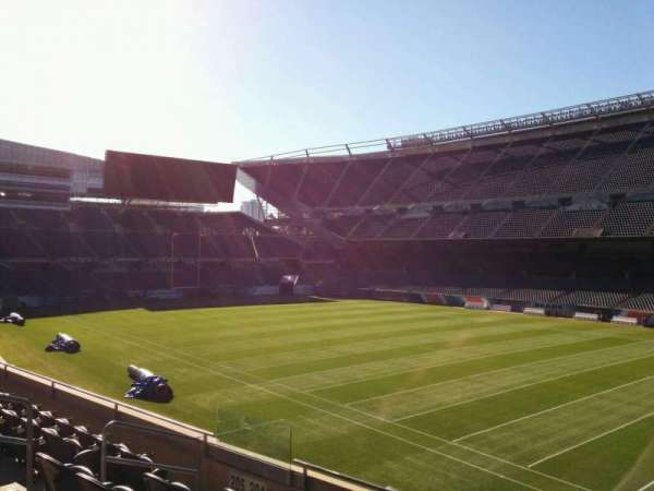 Soldier Field, section: 204, row: 6, seat: 9