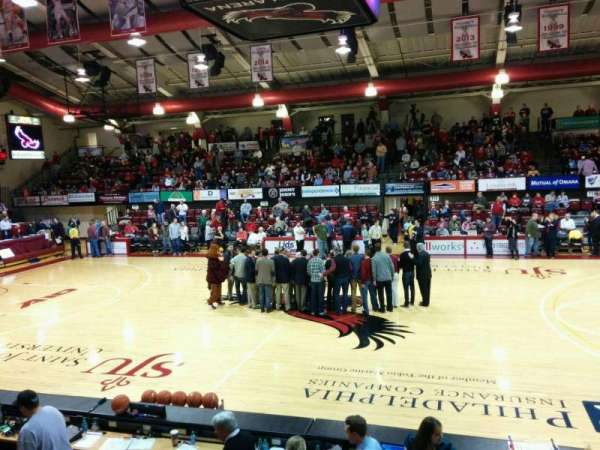 Hagan Arena, section: 203, row: 3, seat: 7