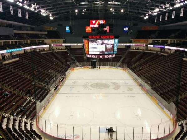 Giant Center, section: 226, row: 1, seat: 3