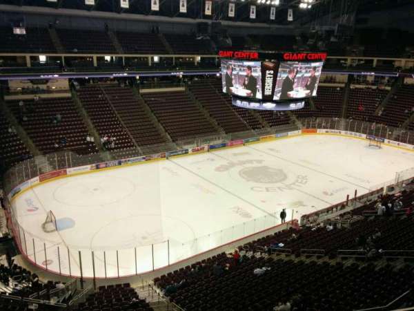 Giant Center, section: 217, row: c, seat: 6