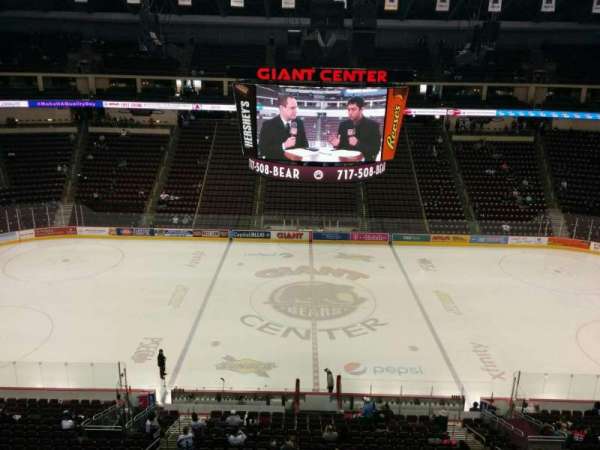 Giant Center, section: 220, row: b, seat: 10