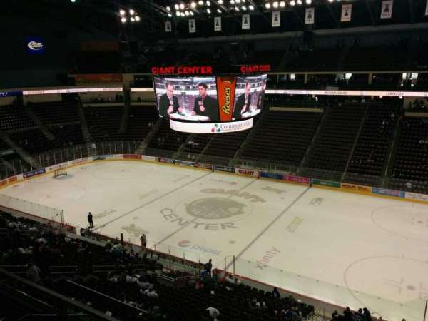 Giant Center, section: 222, row: b, seat: 12
