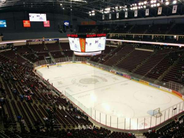 Giant Center, section: 224, row: e, seat: 14