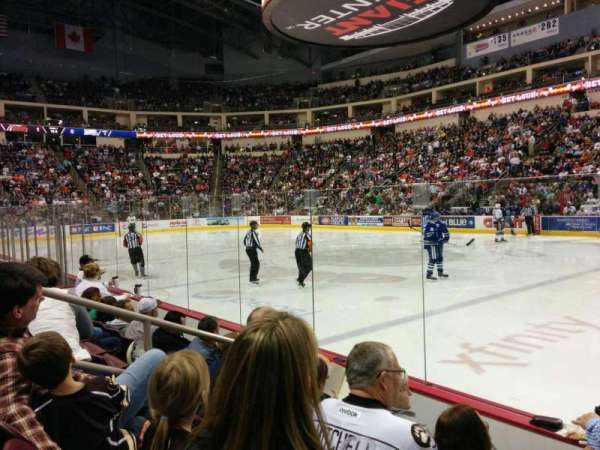 Giant Center, section: 108, row: d, seat: 3