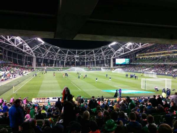 Aviva Stadium, section: 116, row: ee, seat: 22