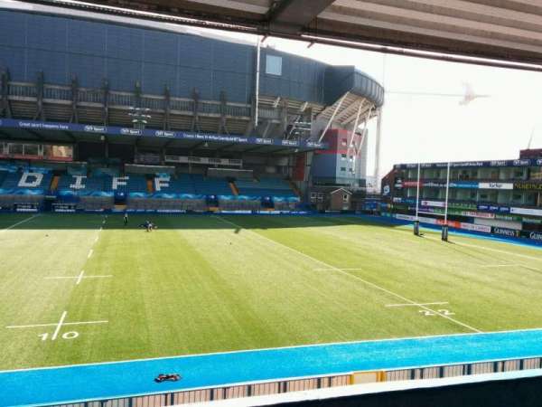 Cardiff Arms Park, section: 12, row: e, seat: 29
