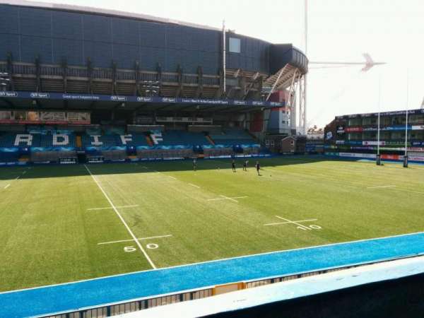 Cardiff Arms Park, section: 13, row: b, seat: 24