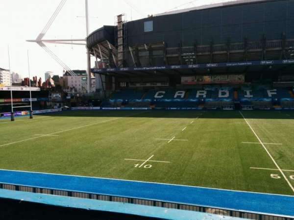 Cardiff Arms Park, section: 13, row: b, seat: 24