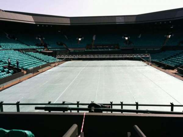 Wimbledon, Centre Court, section: 206, row: b