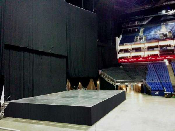 The O2, London, section: 101, row: k, seat: 21