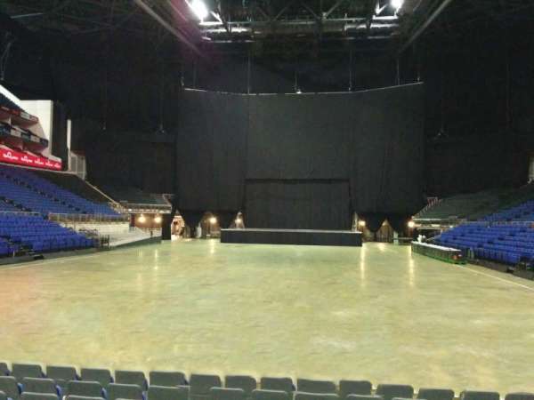 The O2, London, section: 107, row: cc, seat: 212