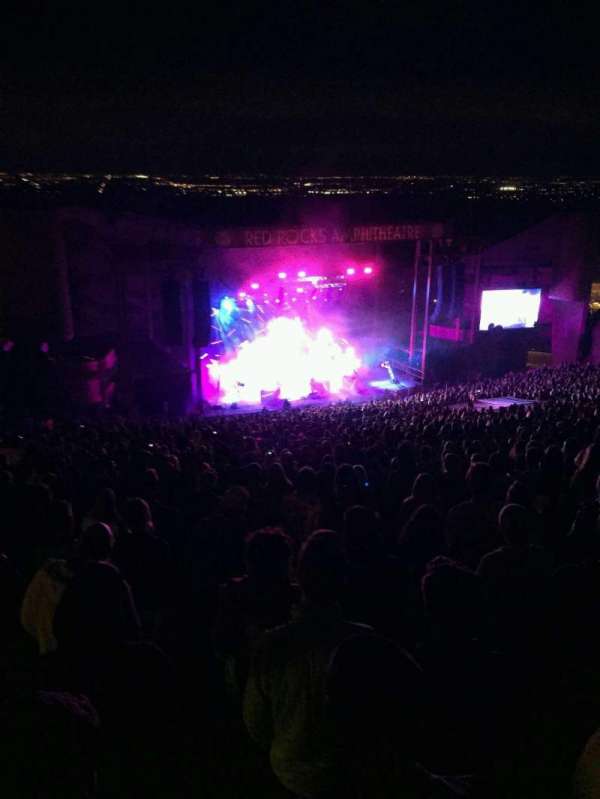 Red Rocks Amphitheatre, section: Upper GA