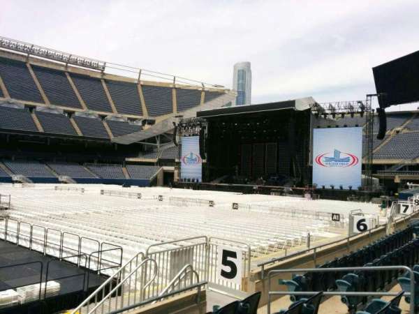 Soldier Field, section: 110, row: 5, seat: 11