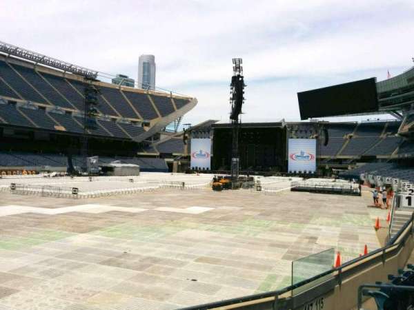 Soldier Field, section: 117, row: 5, seat: 11