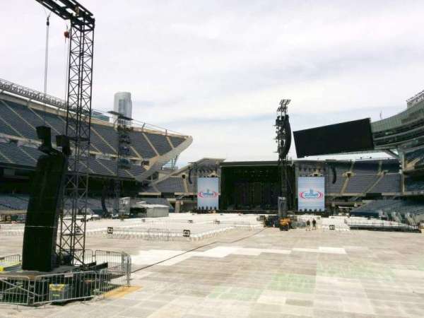 Soldier Field, section: 120, row: 4, seat: 5
