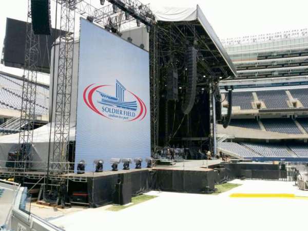 Soldier Field, section: 144, row: 4, seat: 11