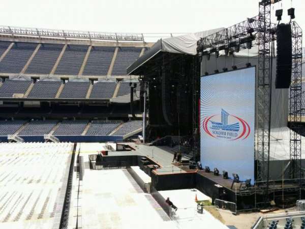 Soldier Field, section: 204, row: 2, seat: 4