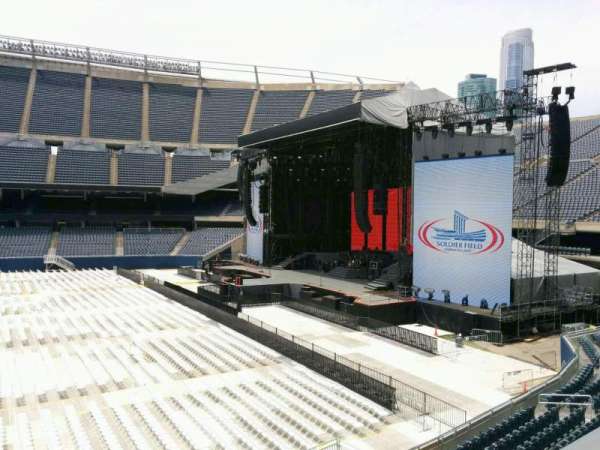Soldier Field, section: 206, row: 2, seat: 9