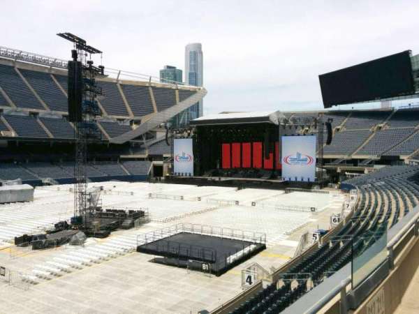 Soldier Field, section: 212, row: 2, seat: 11