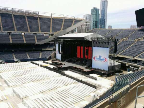 Soldier Field, section: 308, row: 3, seat: 10