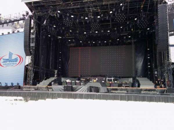 Soldier Field, section: a3, row: 13, seat: 11