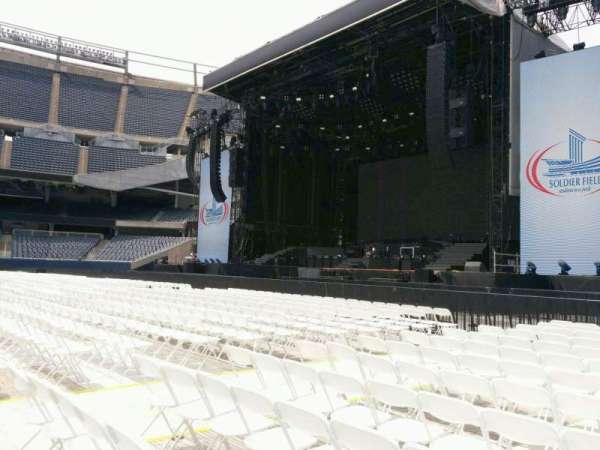 Soldier Field, section: a1, row: 13, seat: 11