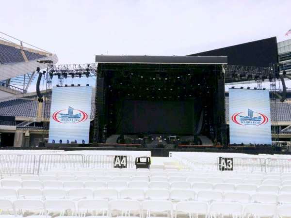 Soldier Field, section: b3, row: 11, seat: 8