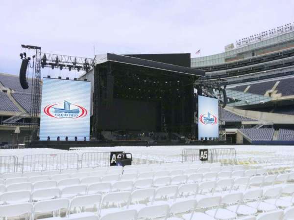 Soldier Field, section: b5, row: 10, seat: 15
