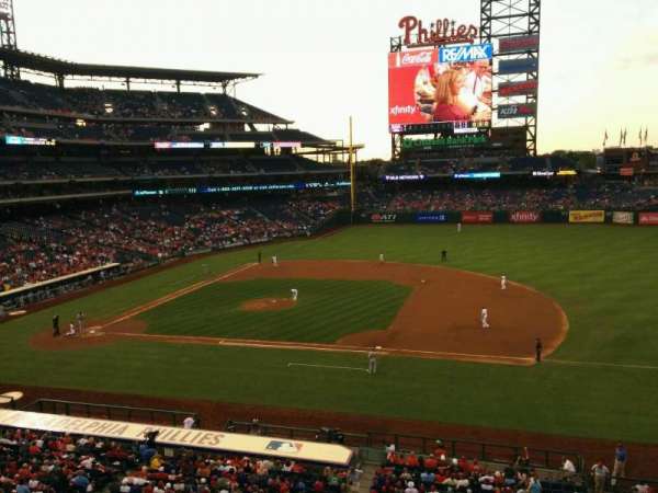Citizens Bank Park, section: 214, row: 1, seat: 9