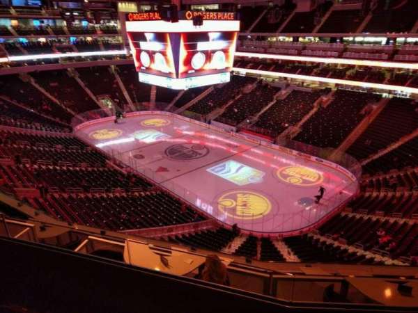 Rogers Place, section: 215, row: 3, seat: 10