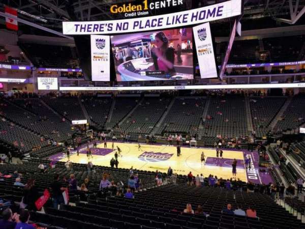 Golden 1 Center, section: 119, row: wc