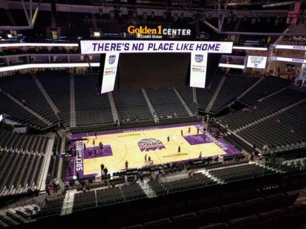 Golden 1 Center, section: 206, row: g, seat: 8