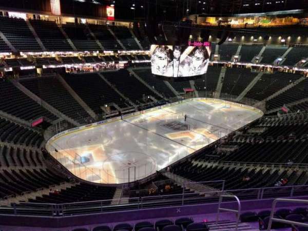 T-Mobile Arena, section: 218, row: g, seat: 13