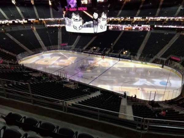 T-Mobile Arena, section: 226, row: d, seat: 7