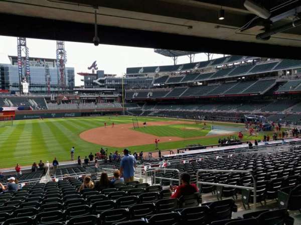 Truist Park, section: 137, row: 16, seat: 6