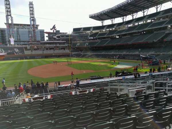 Truist Park, section: 135, row: 10, seat: 10