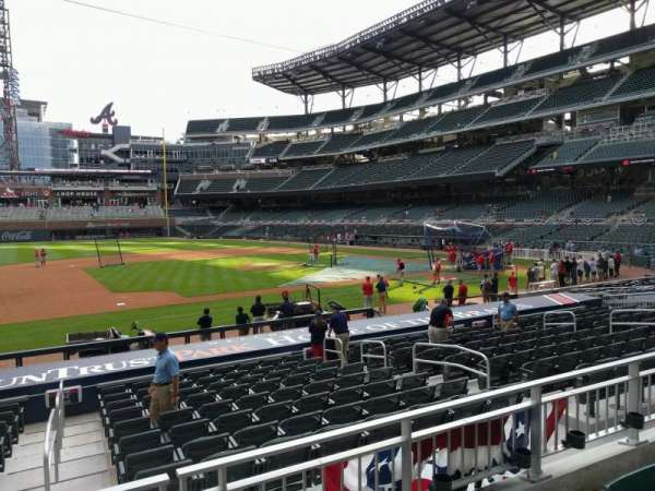 Truist Park, section: 133, row: 3, seat: 12