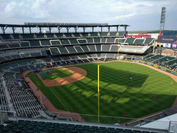 Truist Park, section: 410, row: 10, seat: 14