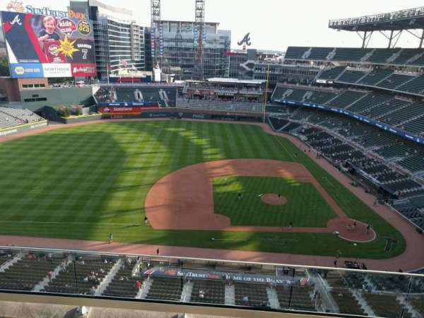 Truist Park, section: 433, row: 4, seat: 7