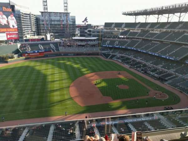 Truist Park, section: 435, row: 4, seat: 16