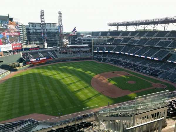 Truist Park, section: 439, row: 10, seat: 6